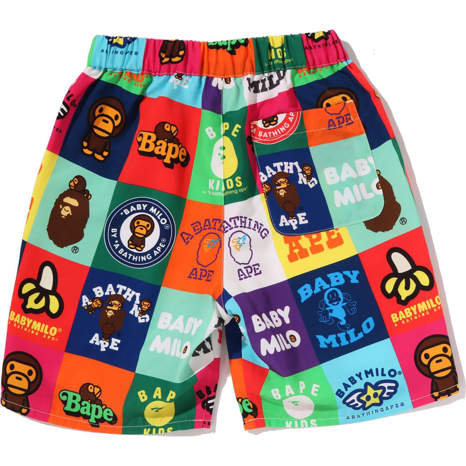 BABY MILO PATCHWORK SHORTS KIDS – Image 2