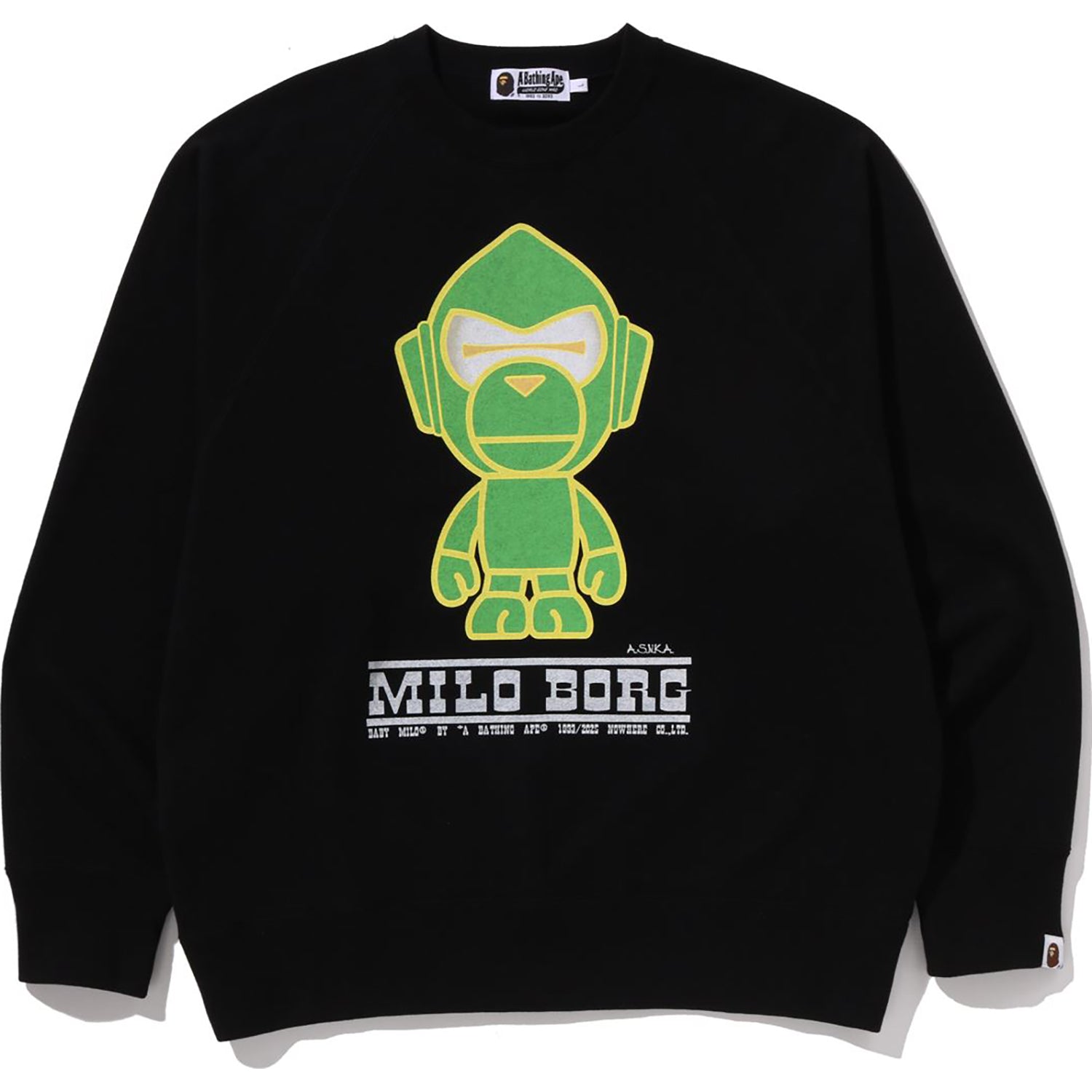 MILO BORG RELAXED FIT CREWNECK SWEATSHIRT MENS – Image 1
