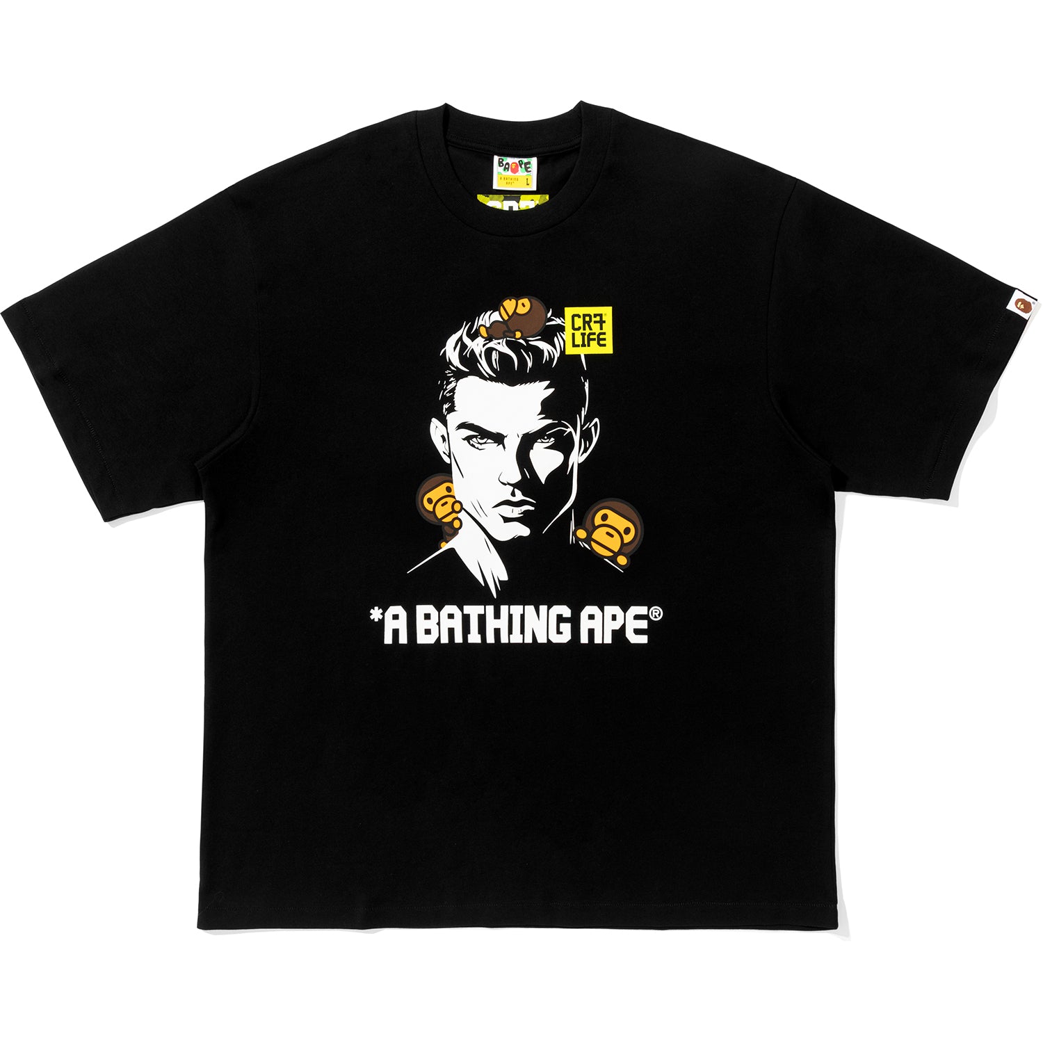BAPE X CR7 LIFE BABY MILO RELAXED FIT TEE #2 MENS – Image 1