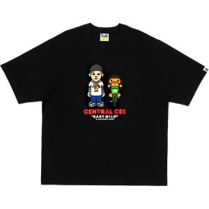 BAPE X SPOTIFY BY CENTRAL CEE BABY MILO RELAXED FIT TEE MENS