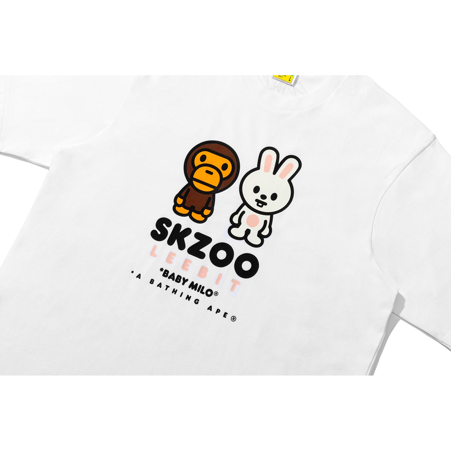 BAPE X STRAY KIDS LEEBIT BABY MILO TEE MENS – Image 2