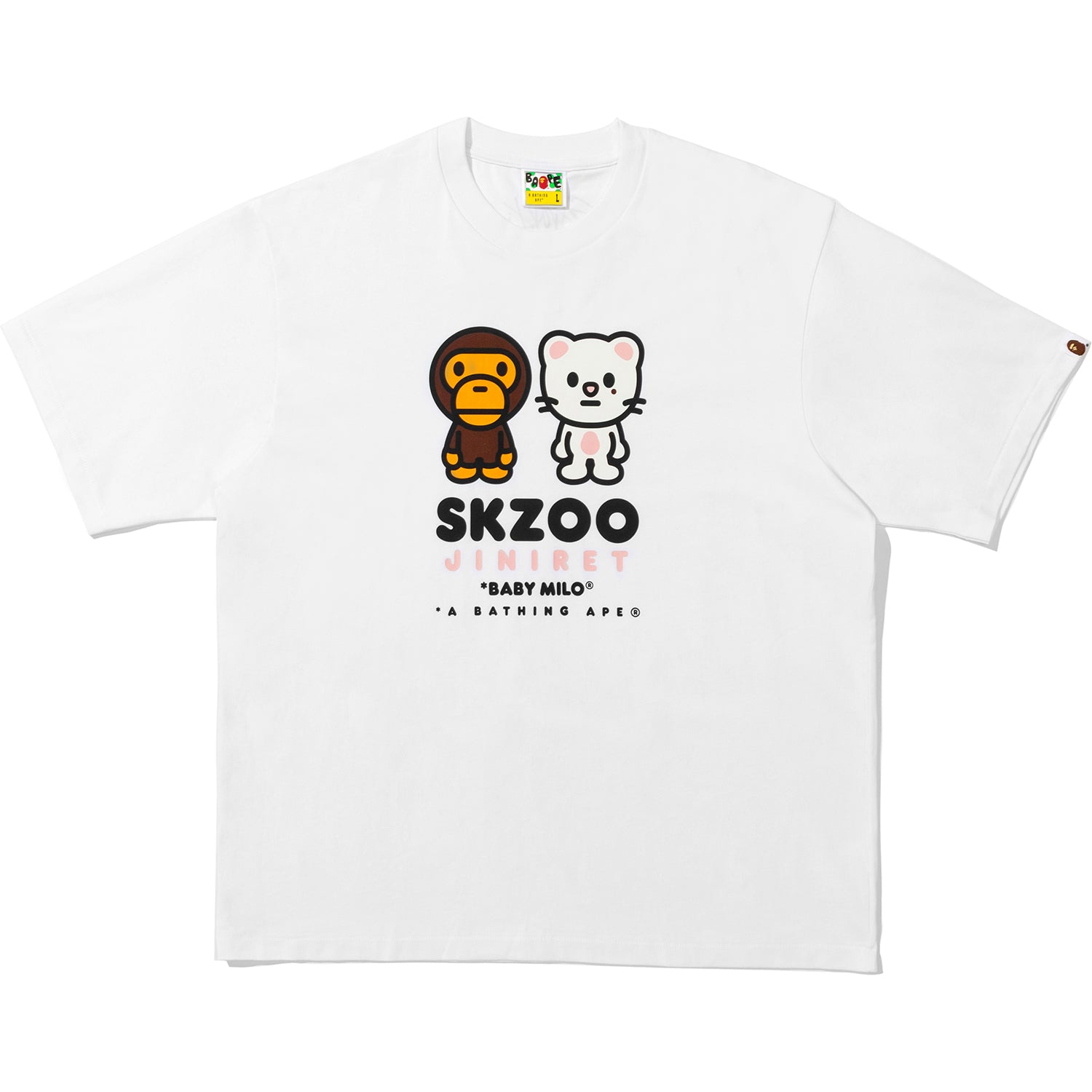 BAPE X STRAY KIDS JINIRET BABY MILO TEE MENS – Image 1