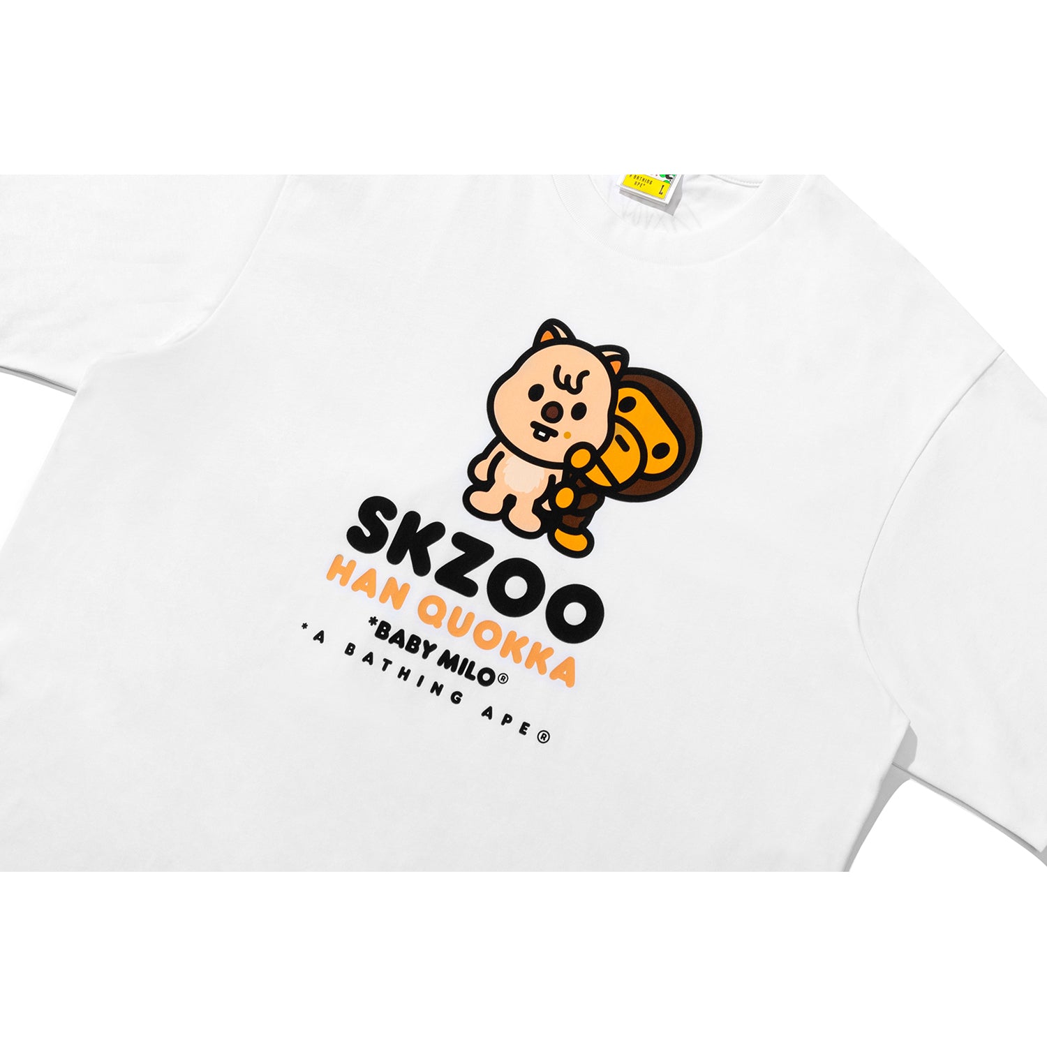 BAPE X STRAY KIDS HAN QUOKKA BABY MILO TEE MENS – Image 2