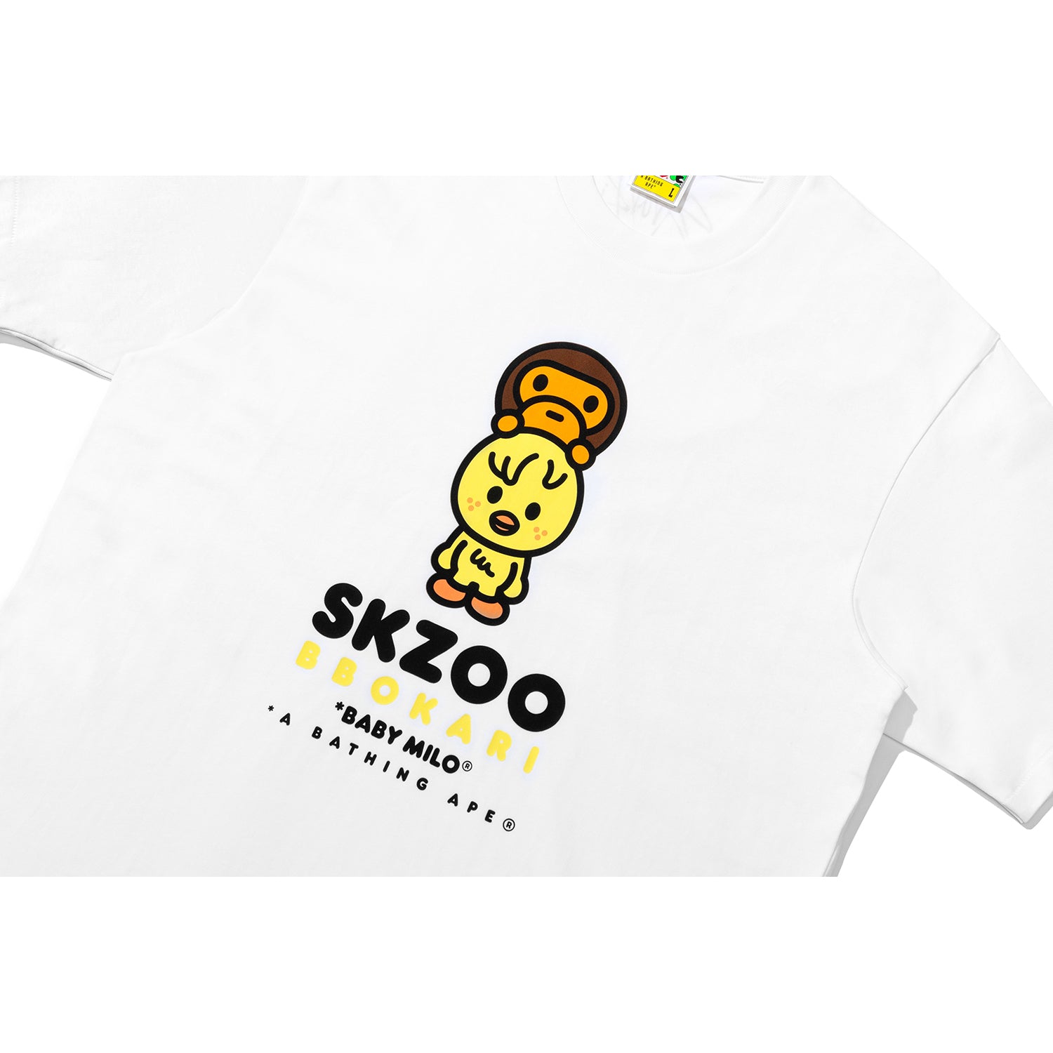 BAPE X STRAY KIDS BBOKARI BABY MILO TEE MENS – Image 2