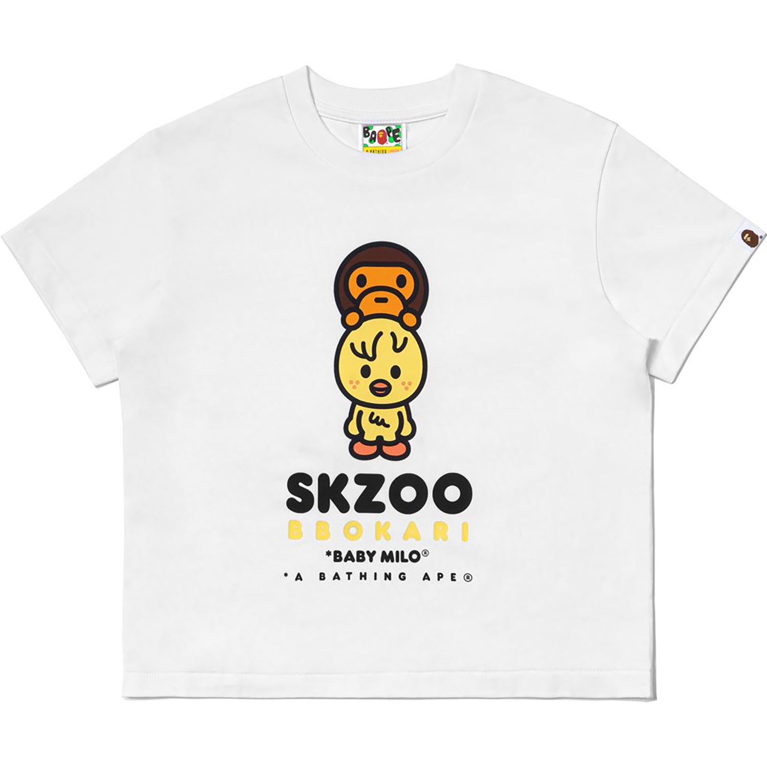 BAPE X STRAYKIDS BBOKARI BABY MILO TEE LADIES – Image 1