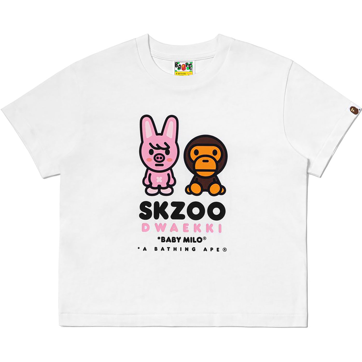 BAPE X STRAYKIDS DWAEKKI BABY MILO TEE LADIES – Image 1