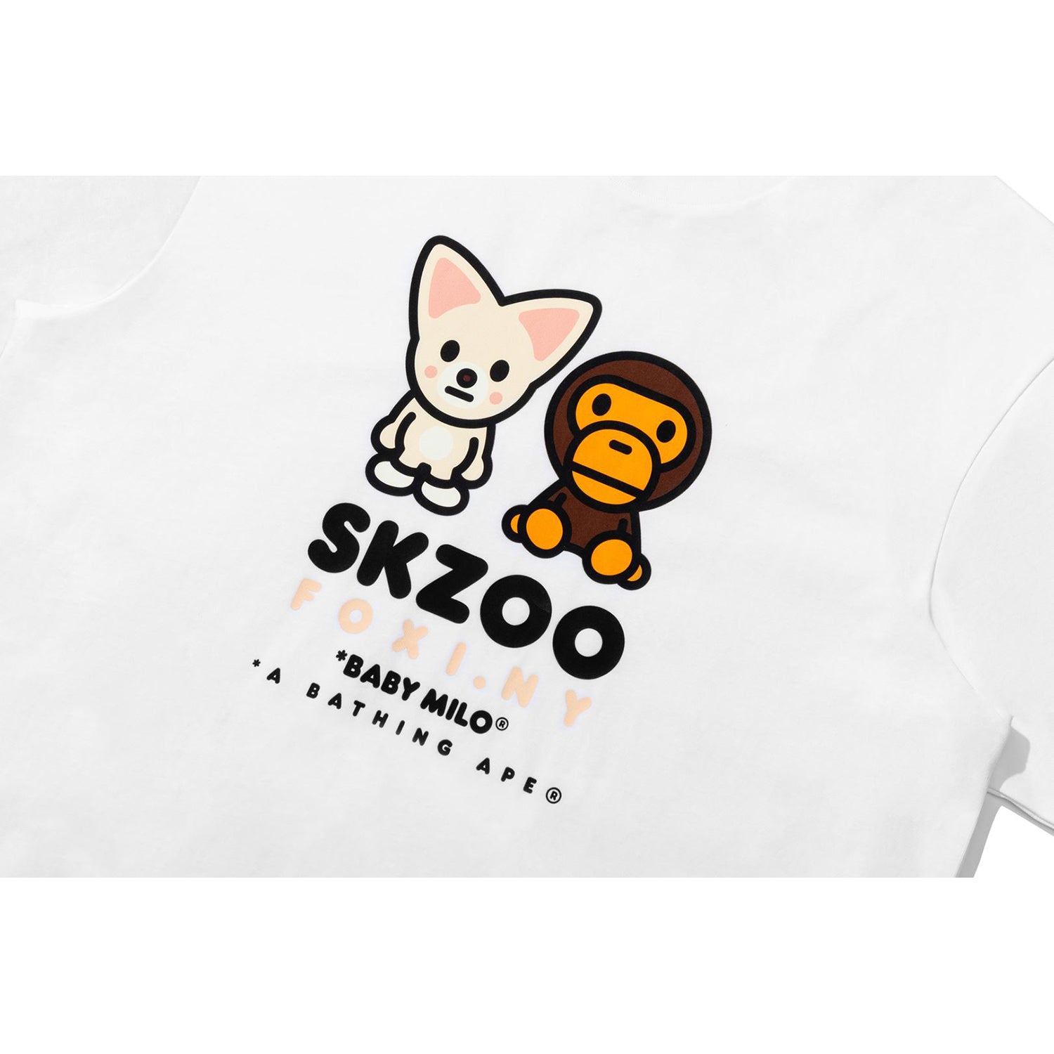 BAPE X STRAYKIDS FOXI.NY BABY MILO TEE LADIES – Image 2
