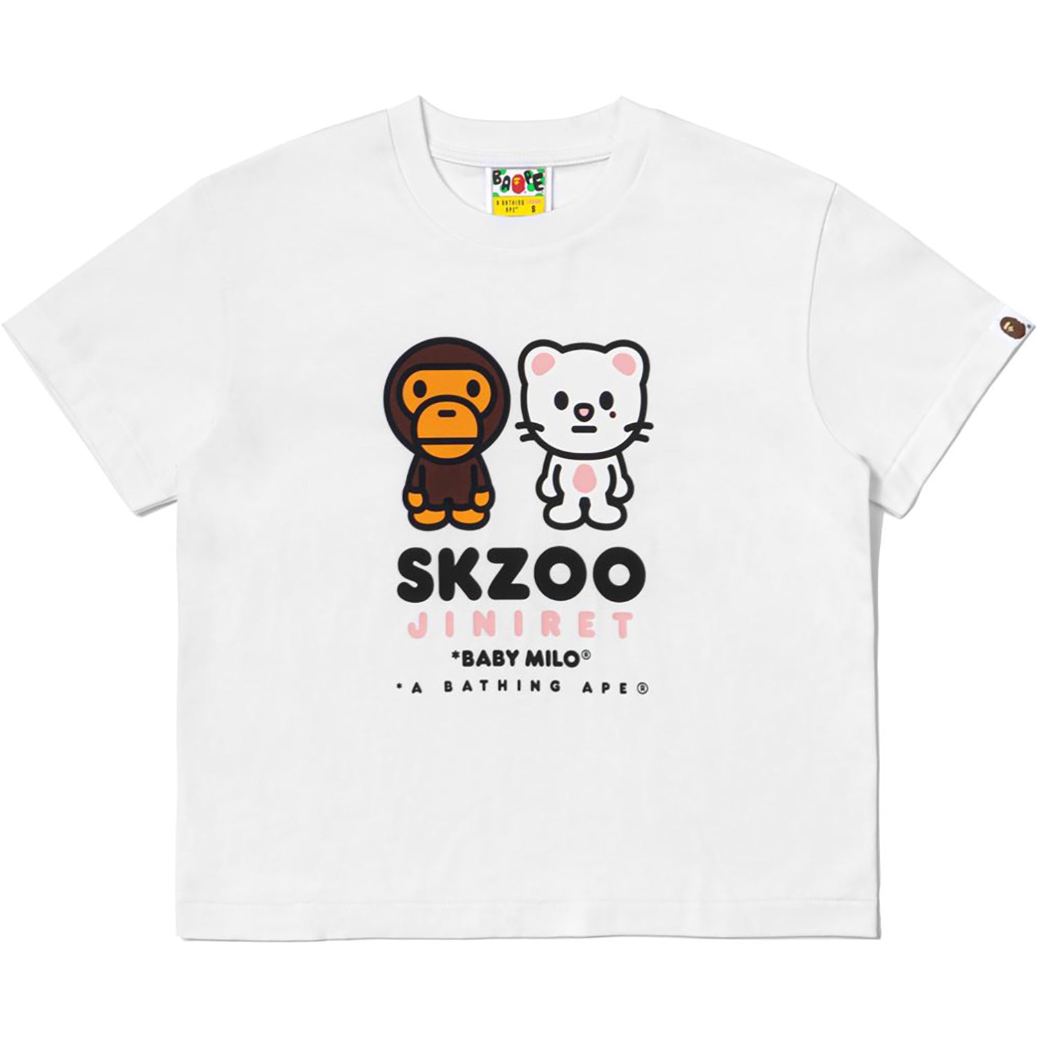 BAPE X STRAYKIDS JINIRET BABY MILO TEE LADIES – Image 1
