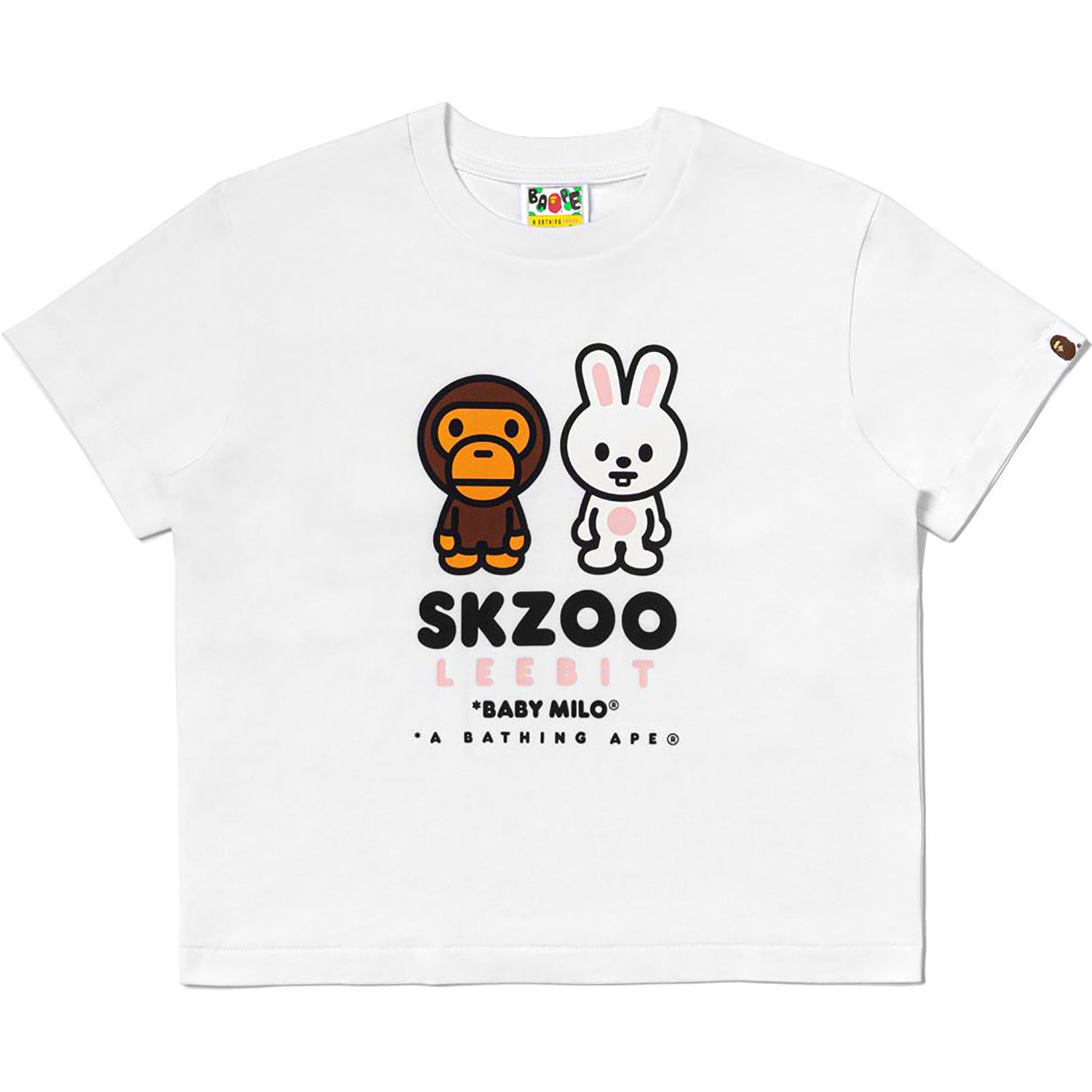 BAPE X STRAYKIDS LEEBIT BABY MILO TEE LADIES – Image 1