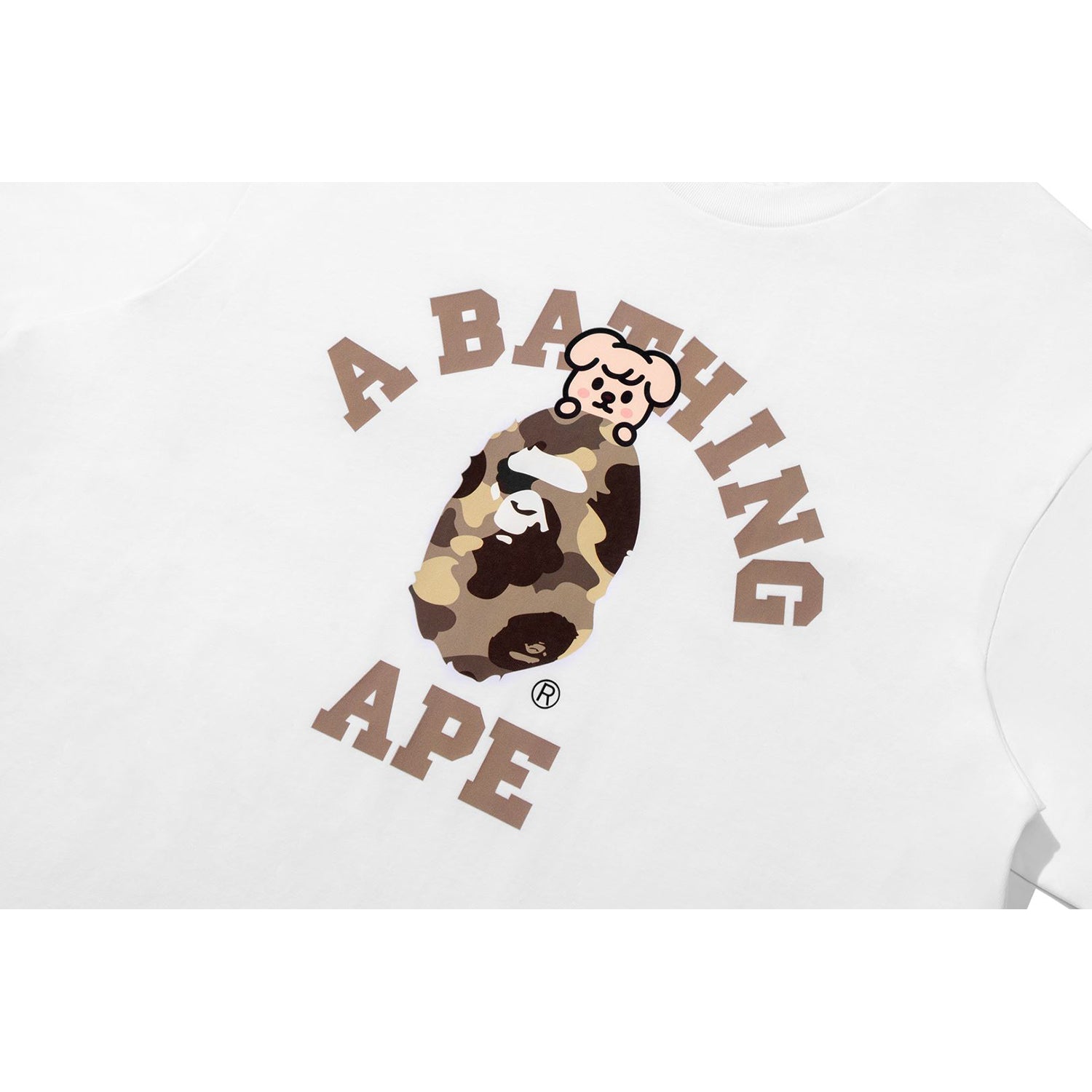 BAPE X STRAYKIDS PUPPYM COLLEGE TEE LADIES – Image 2