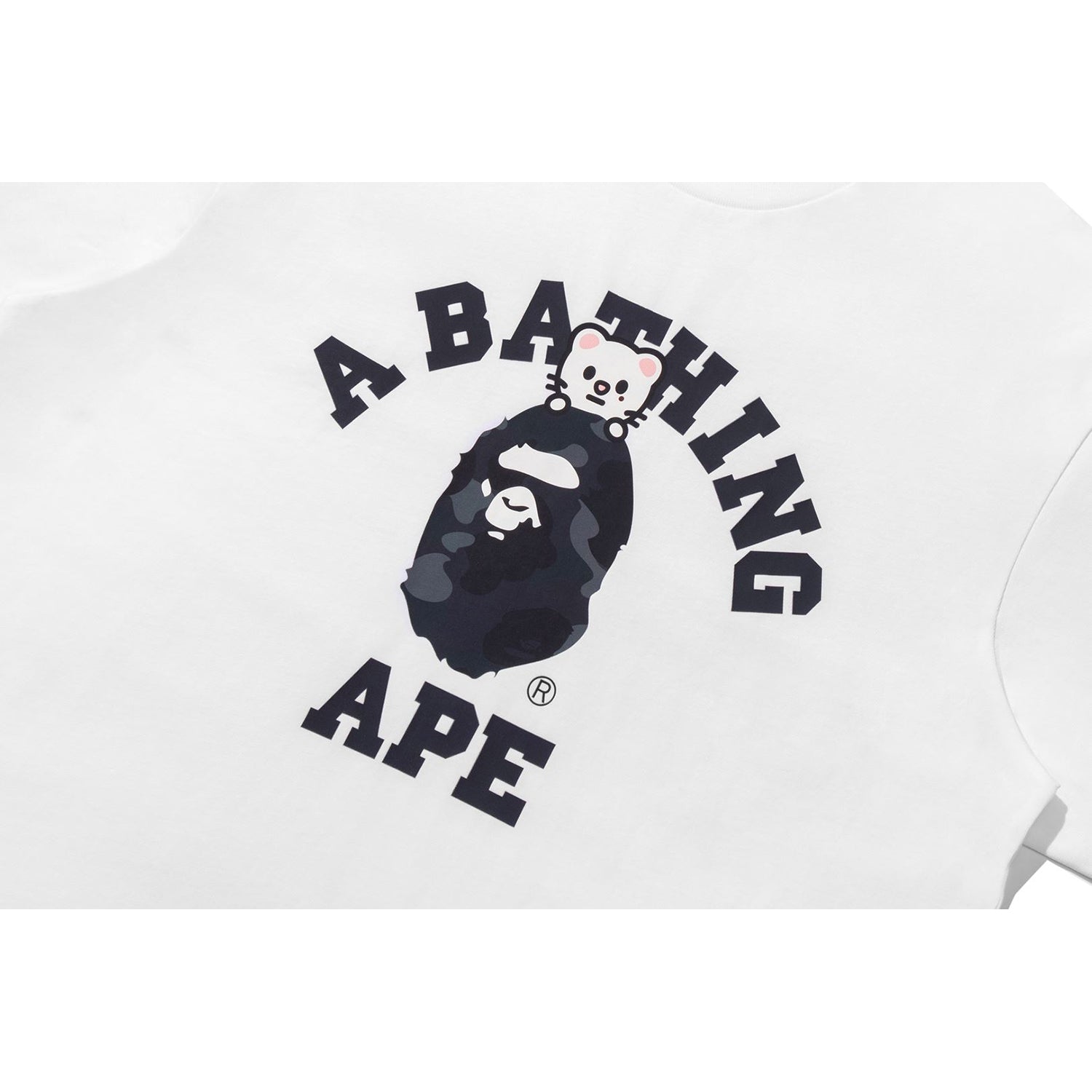 BAPE X STRAYKIDS JINIRET COLLEGE TEE LADIES – Image 2