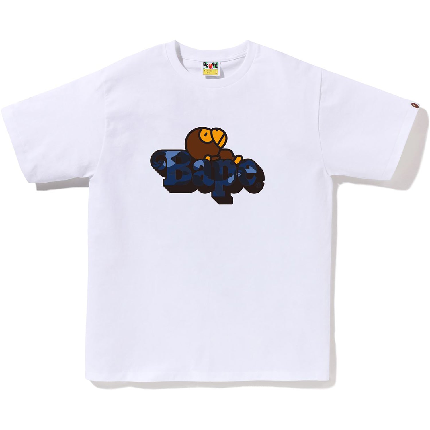 COLOR CAMO MILO ON BAPE TEE MENS – Image 1