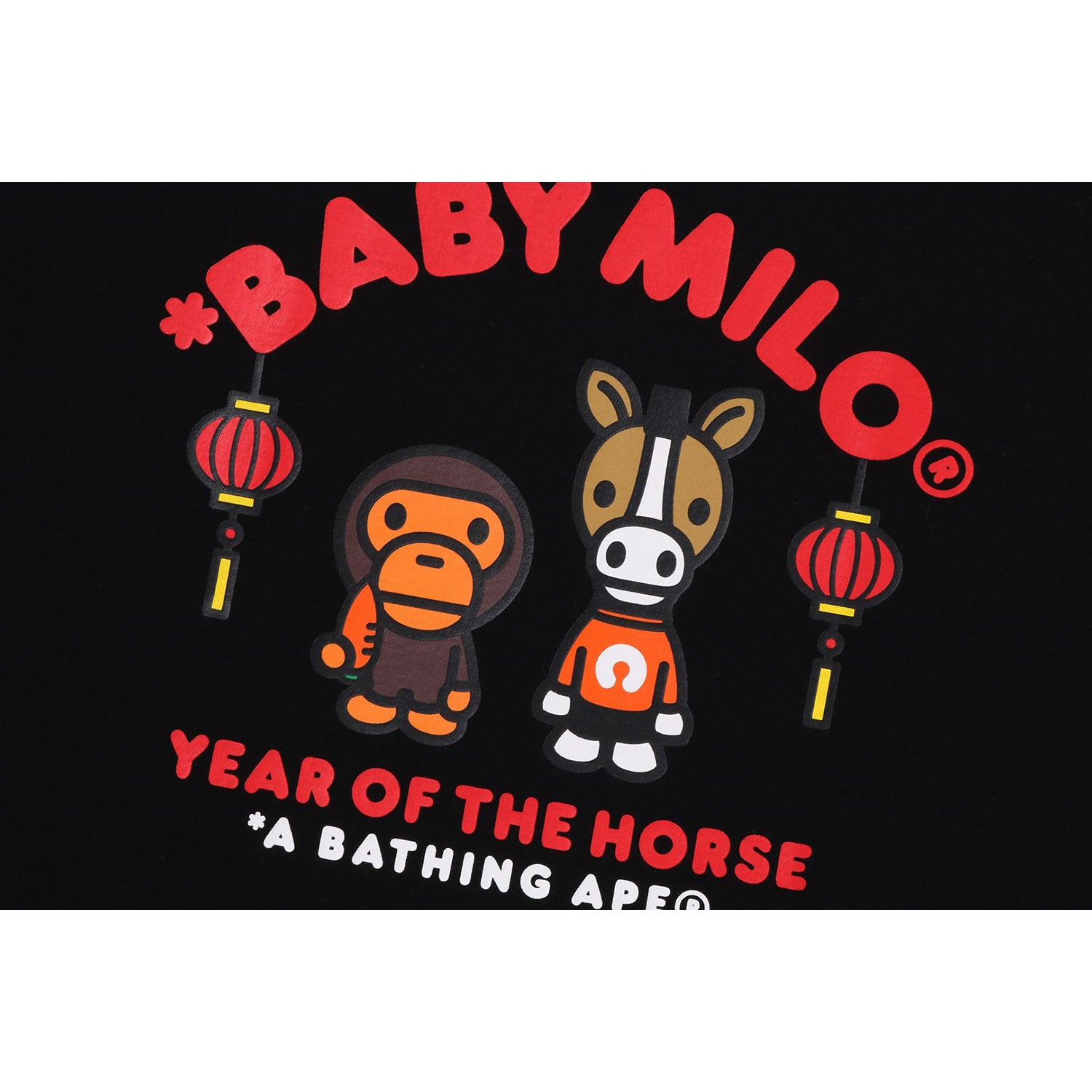 YEAR OF THE HORSE BABY MILO TEE MENS – Image 2