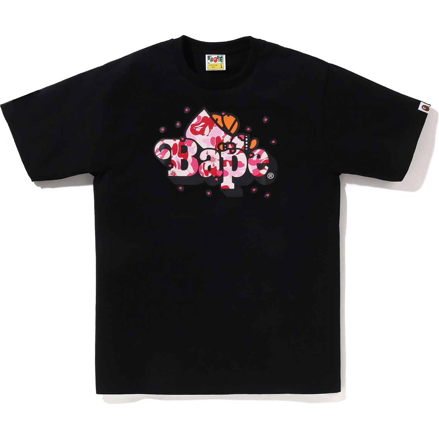 ABC SAKURA CAMO MILO ON BAPE TEE MENS – Image 1