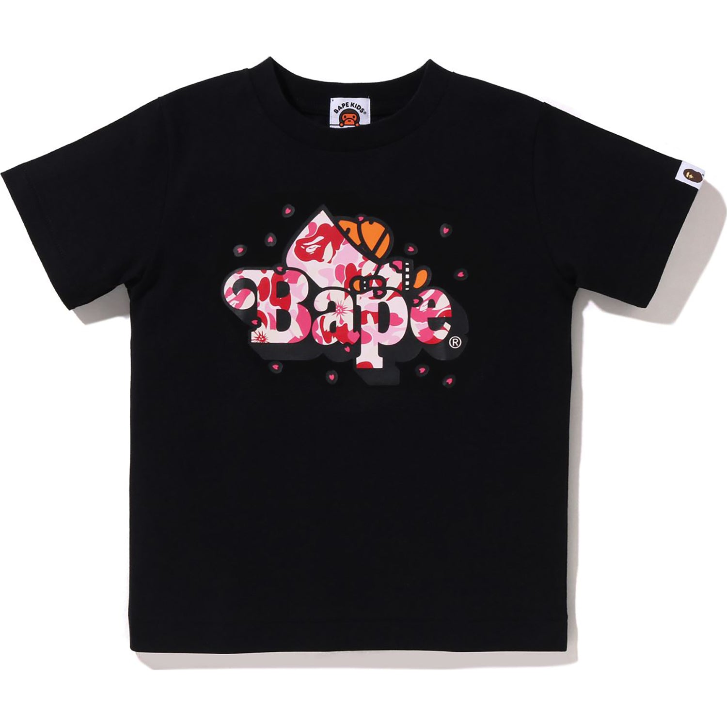 ABC SAKURA CAMO MILO ON BAPE TEE KIDS – Image 1