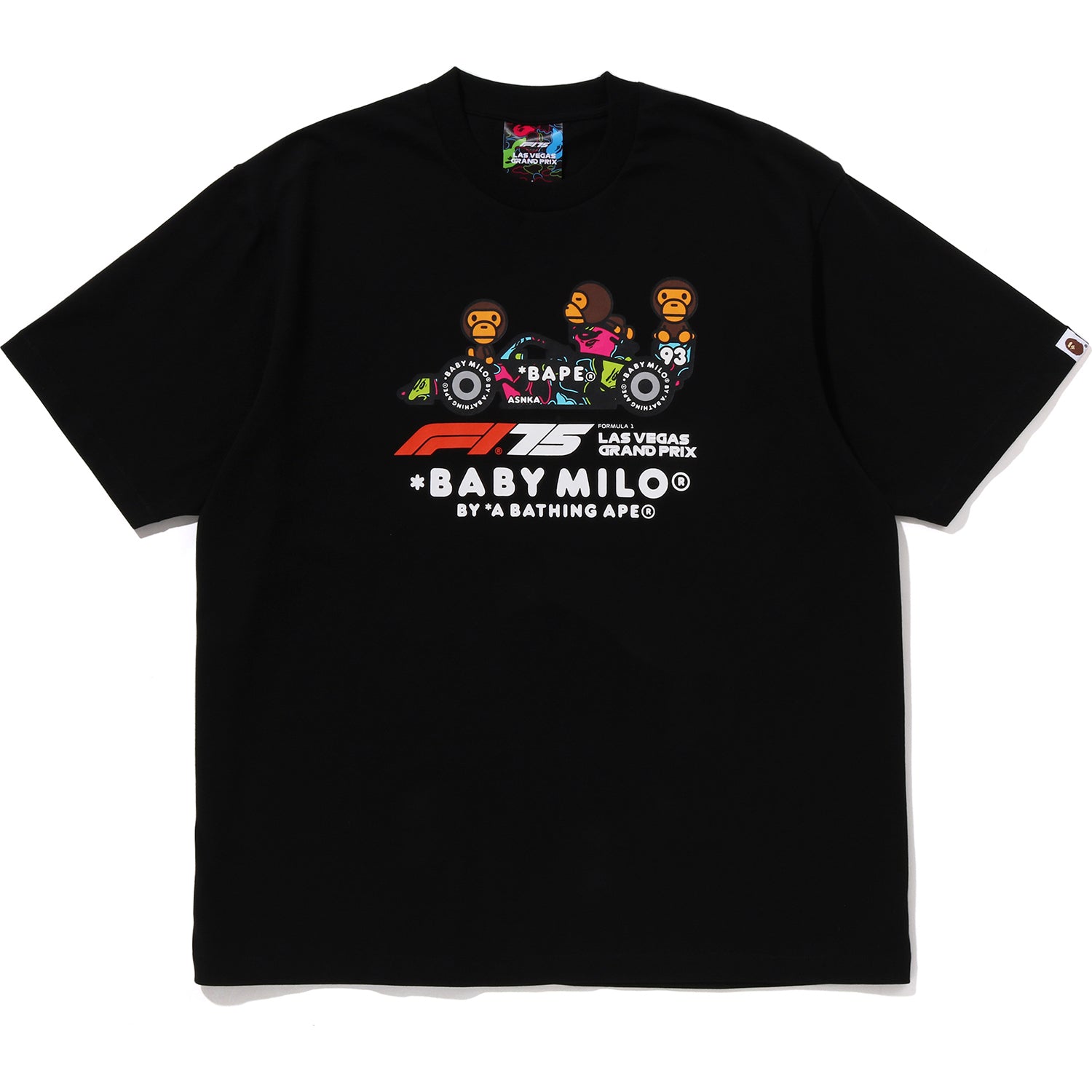 BAPE X F1LV MILO RELAXED FIT TEE MENS – Image 1