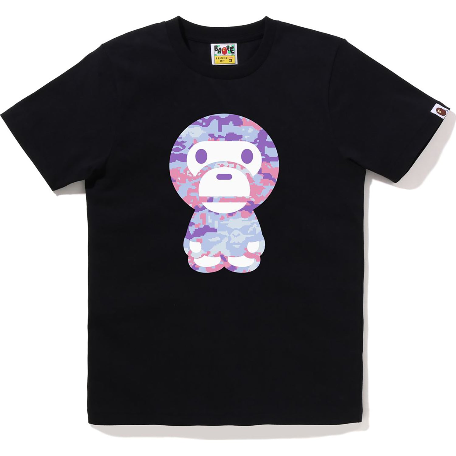 MULTI PIXEL CAMO BIG BABY MILO TEE LADIES – Image 1