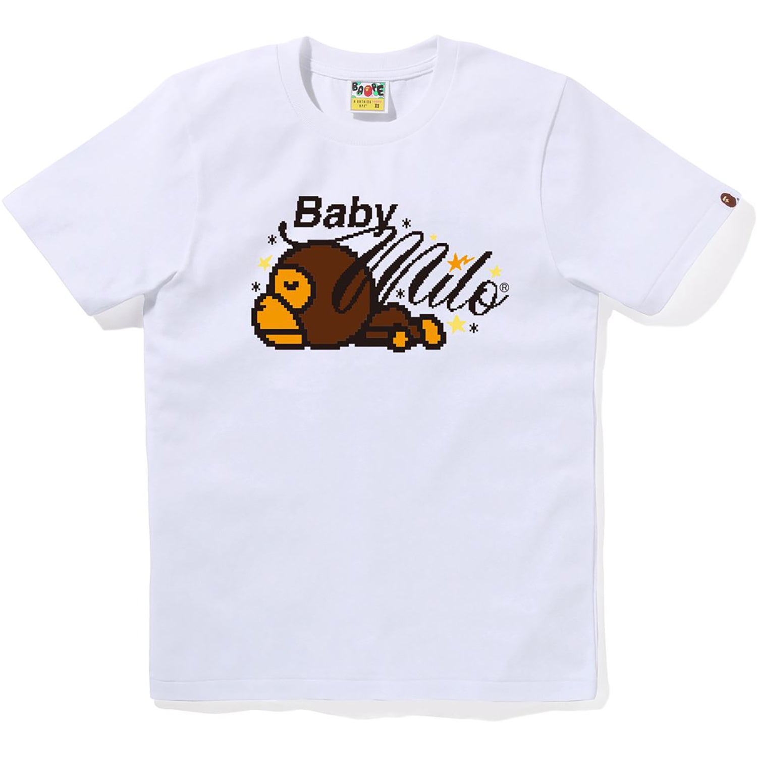 RETRO PIXEL BABY MILO TEE LADIES – Image 1