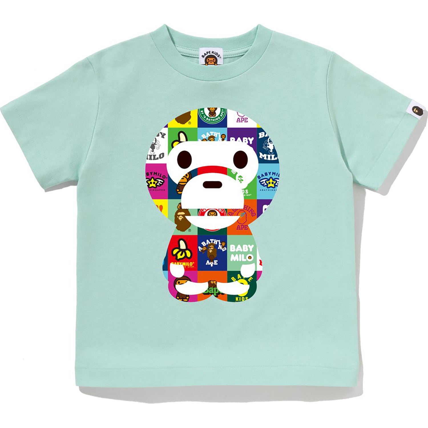 BABY MILO PATCHWORK BIG BABY MILO TEE KIDS – Image 1