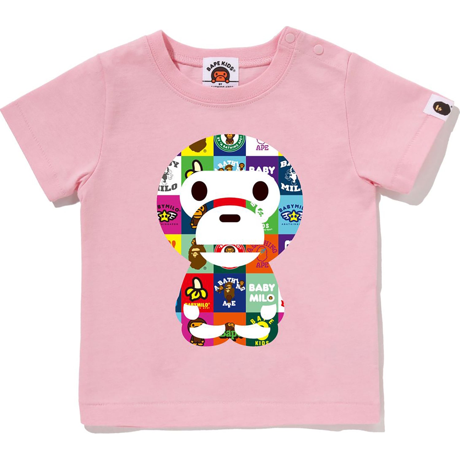 BABY MILO PATCHWORK BIG BABY MILO TEE KB KIDS – Image 1