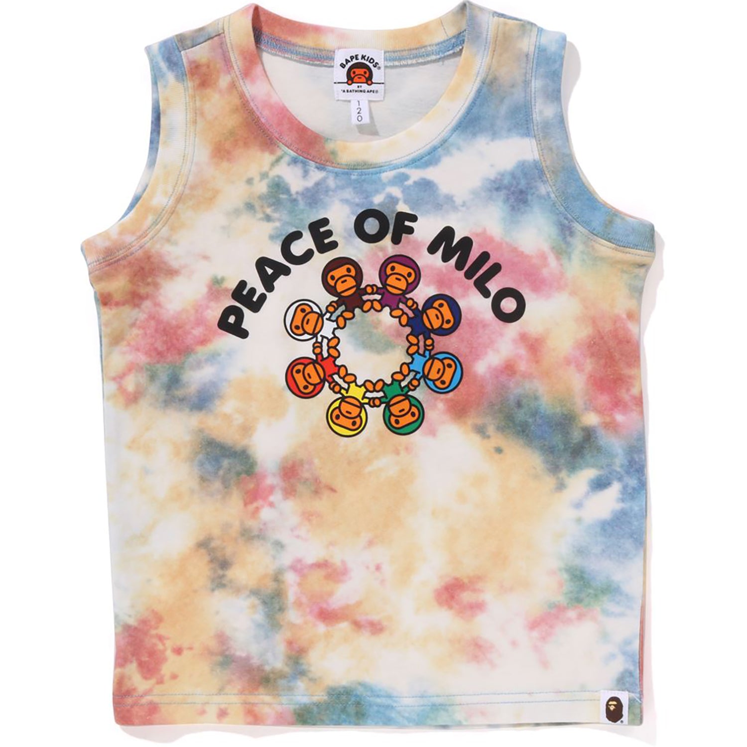 BABY MILO TIE DYE TANK TOP KIDS – Image 1