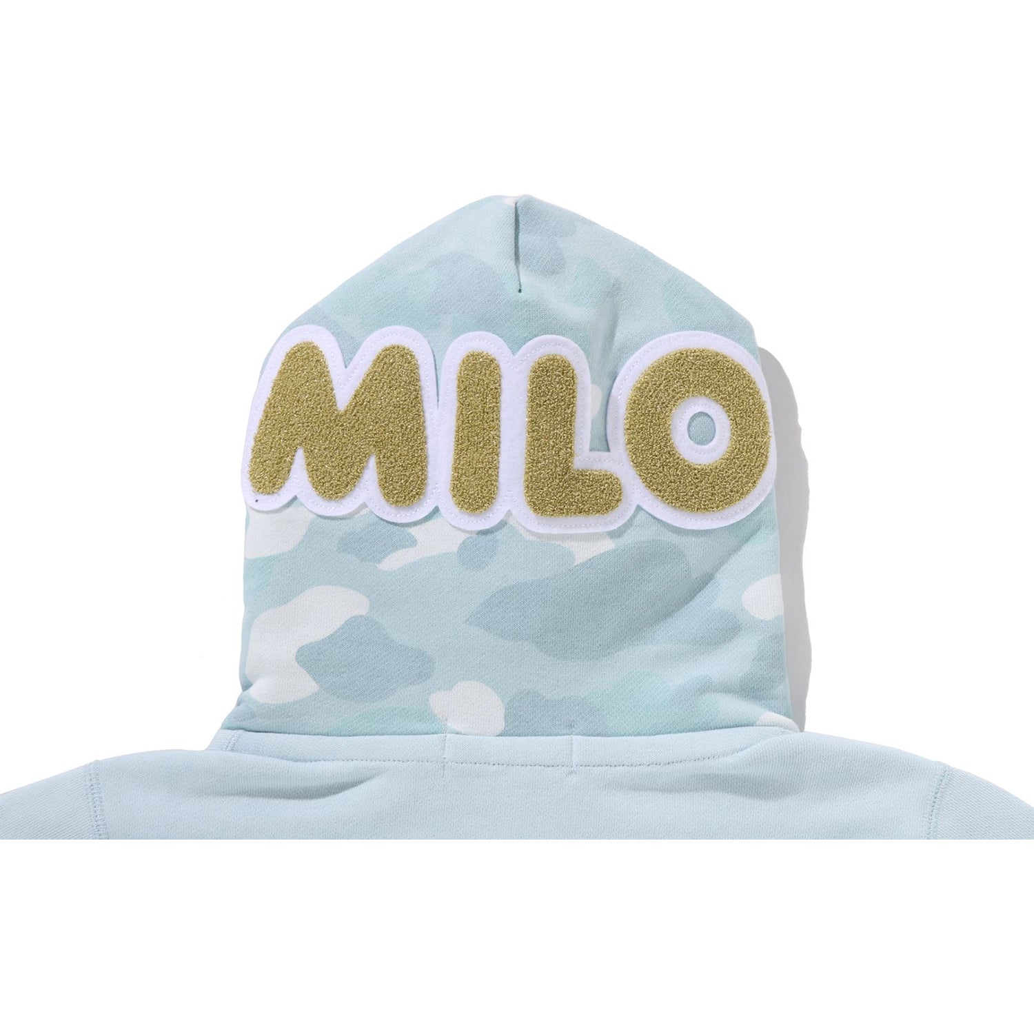 MILO SHARK CROPPED FULL ZIP DOUBLE HOODIE LADIES – Image 6