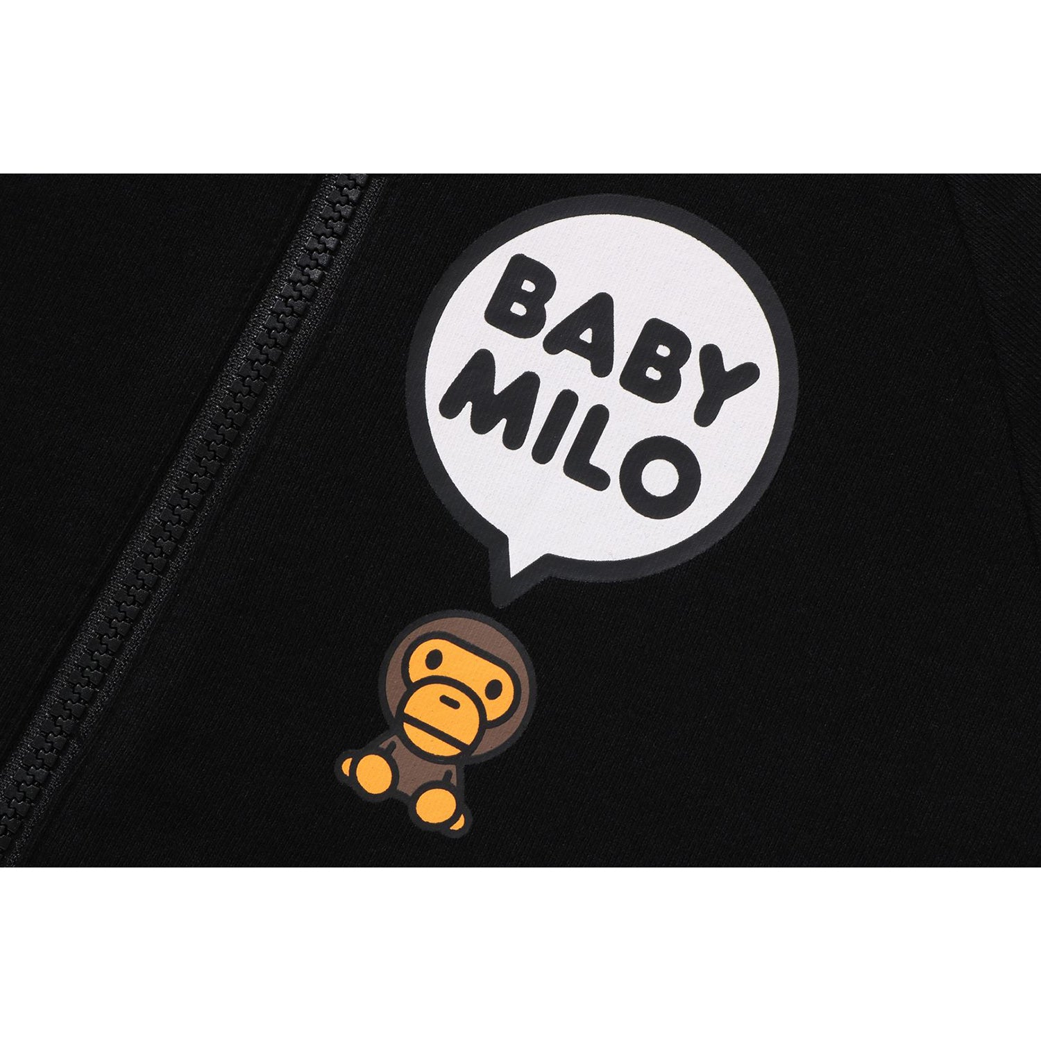 BABY MILO PATTERN REVERSIBLE ZIP HOODIE KIDS – Image 4