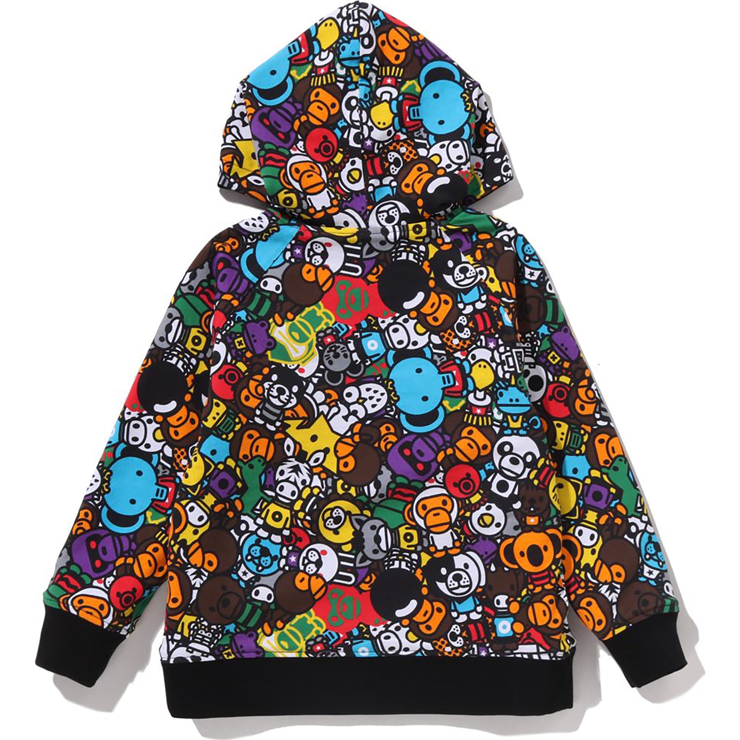 BABY MILO PATTERN REVERSIBLE ZIP HOODIE KIDS – Image 6