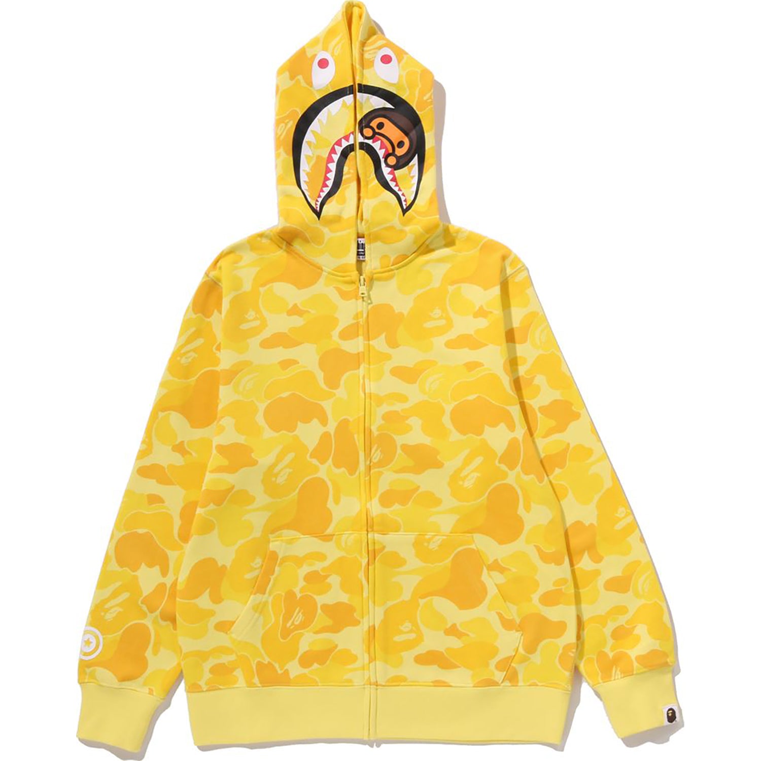 ABC CAMO MILO SHARK ZIP HOODIE JR KIDS – Image 1