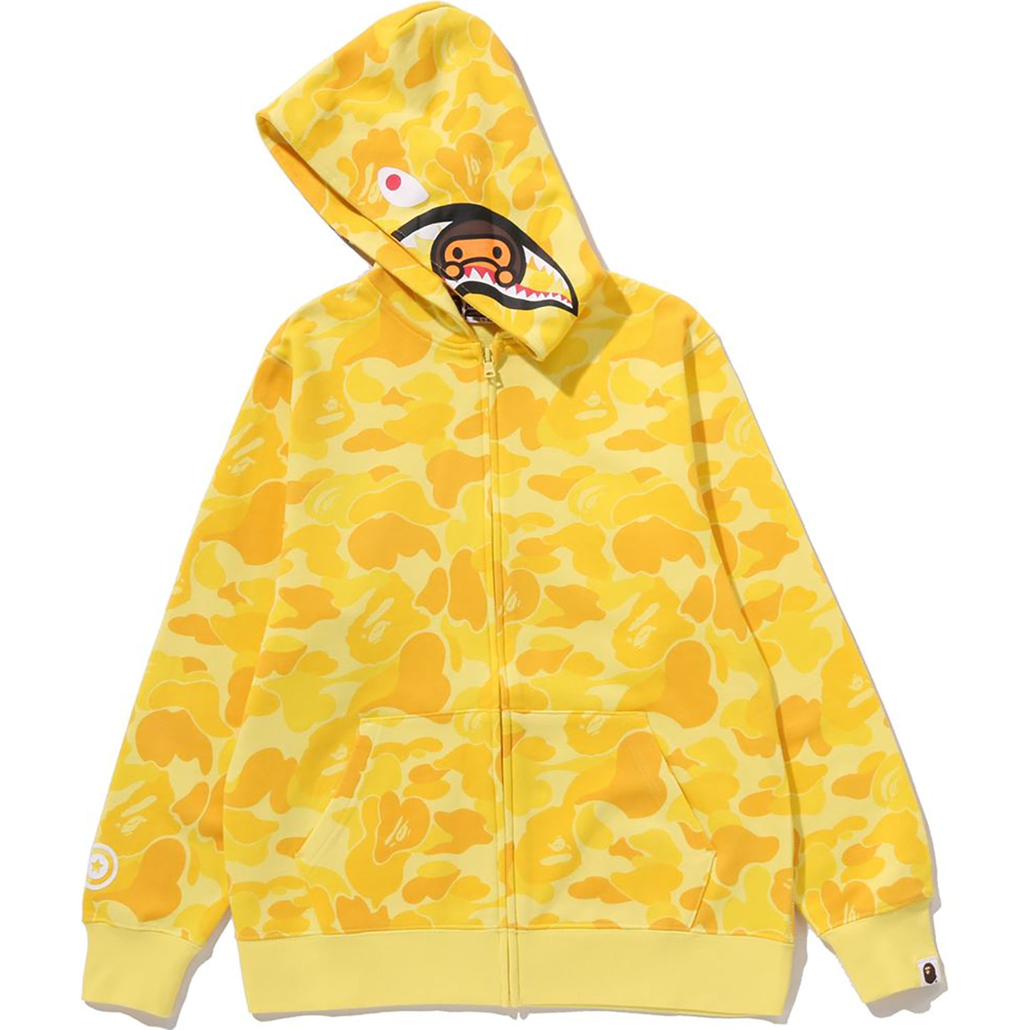 ABC CAMO MILO SHARK ZIP HOODIE JR KIDS – Image 3