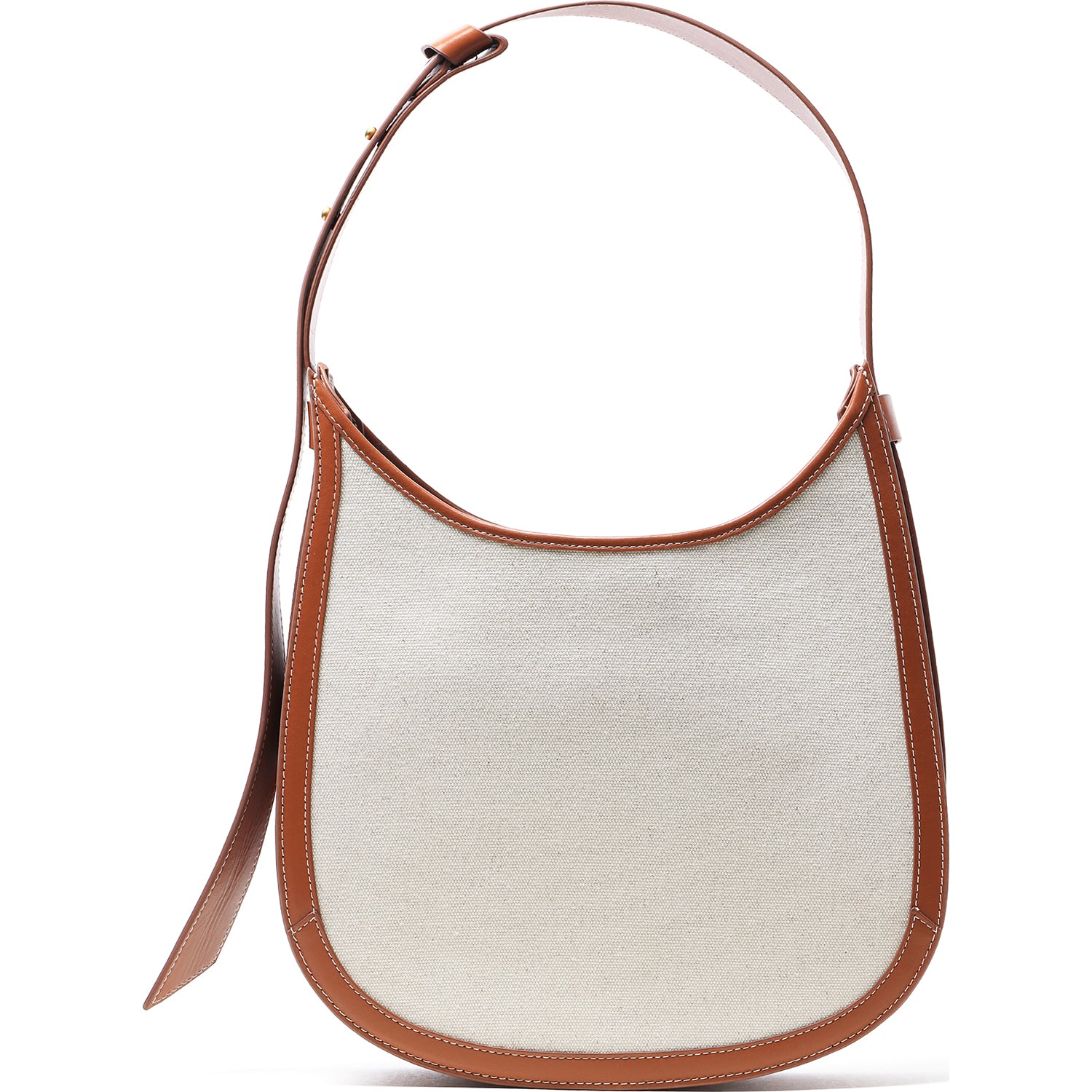 BAPY LEATHER-TRIM CANVAS HOBO LADIES – Image 2