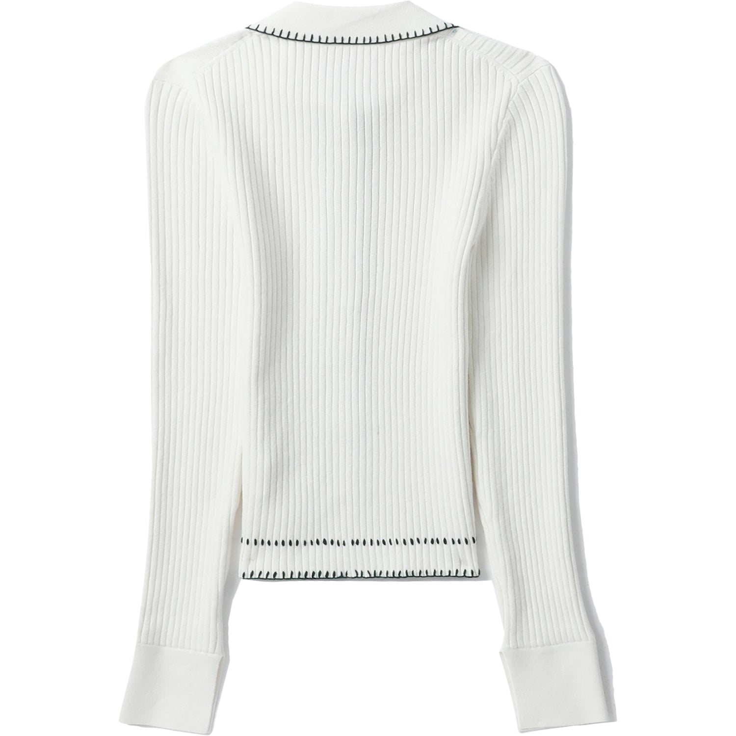 BAPY RIBBED CARDIGAN LADIES – Image 2