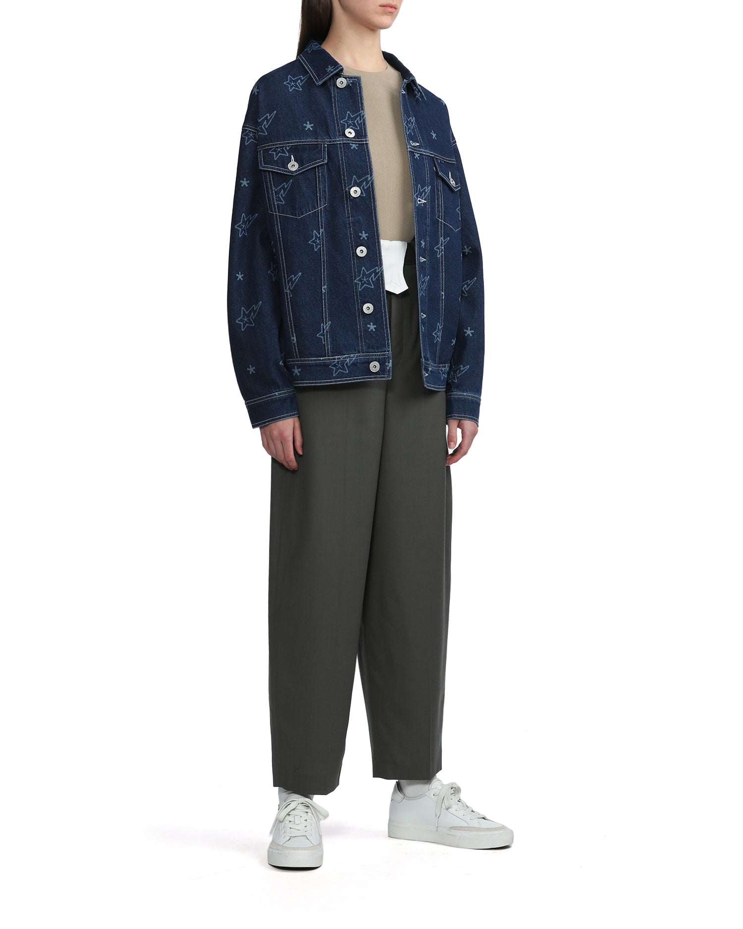 BAPY BAPE STA DENIM JACKET LADIES – Image 2
