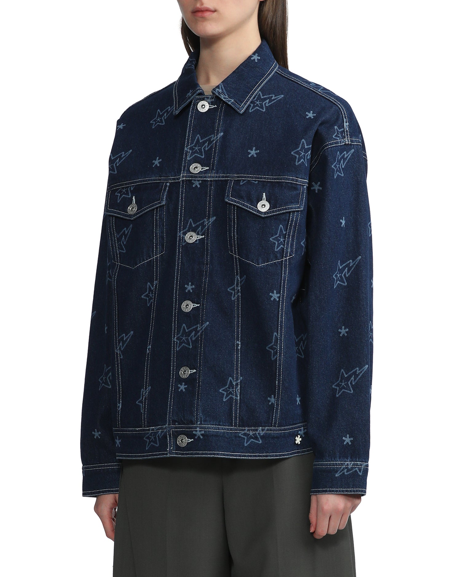 BAPY BAPE STA DENIM JACKET LADIES – Image 3