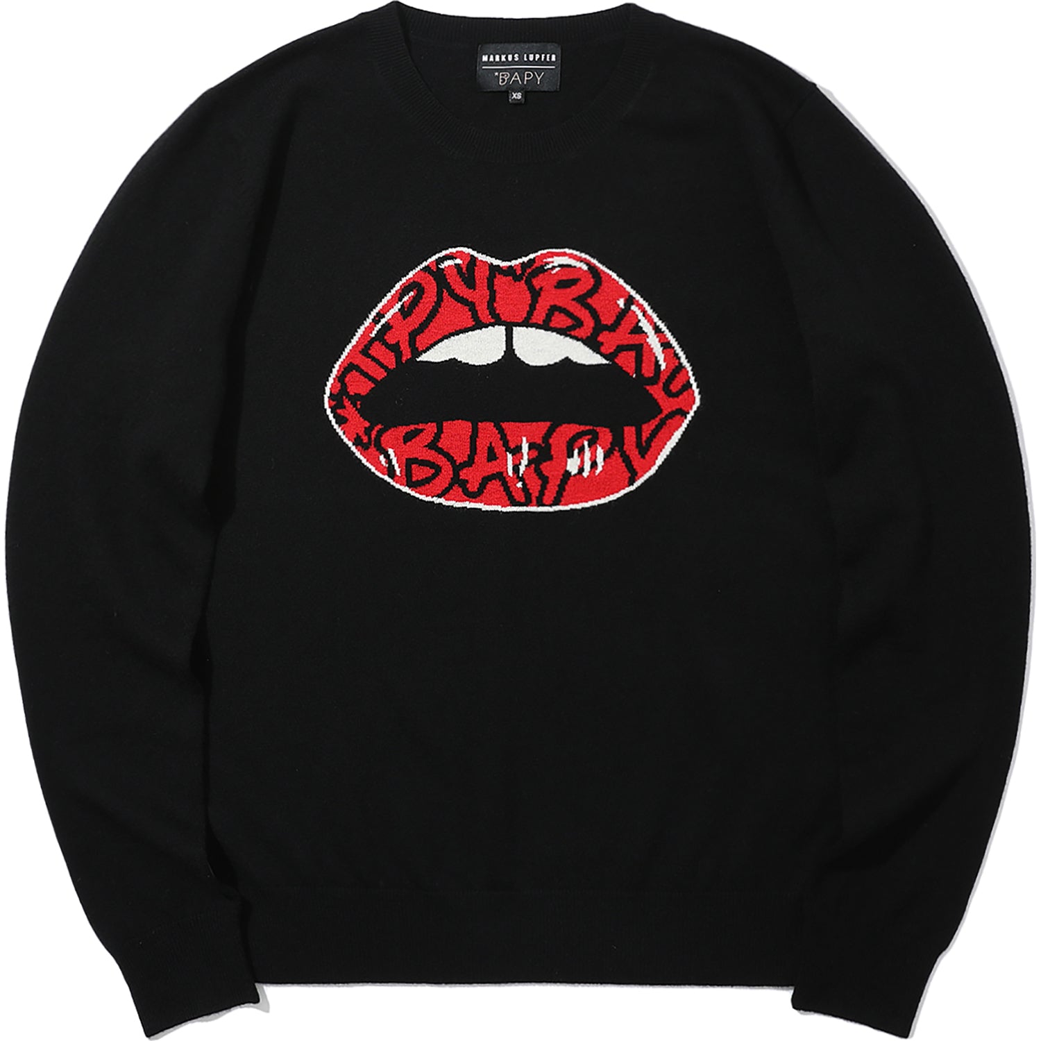 BAPY X MARKUS LUPFER KNIT BABY LIP LADIES – Image 1