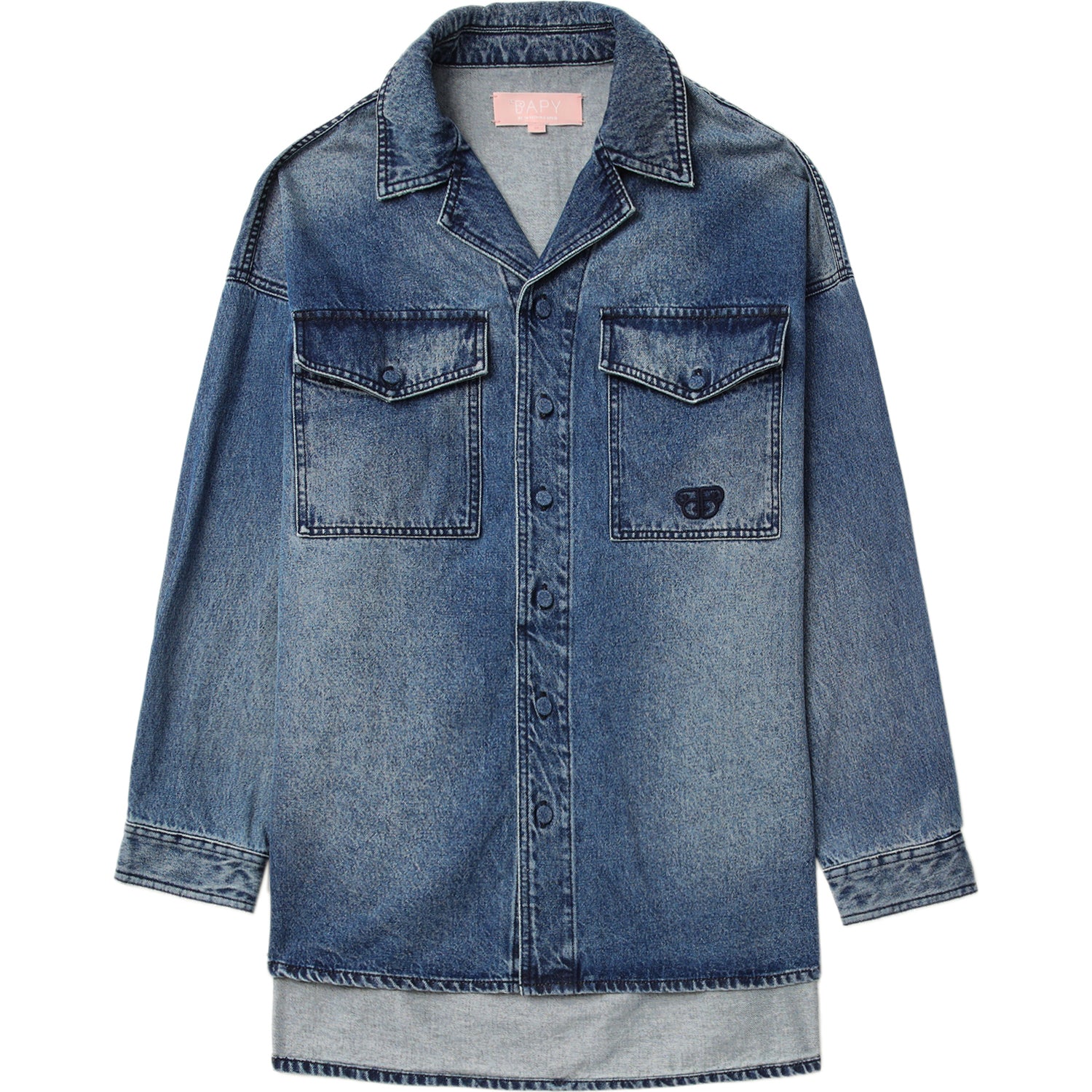 BAPY DENIM SHIRT LADIES – Image 1